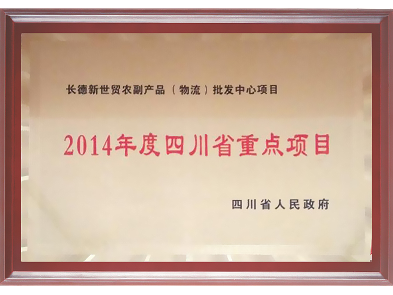 2014年度四川省重點項目 